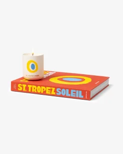 St. Tropez - Candle and Book Gift Set