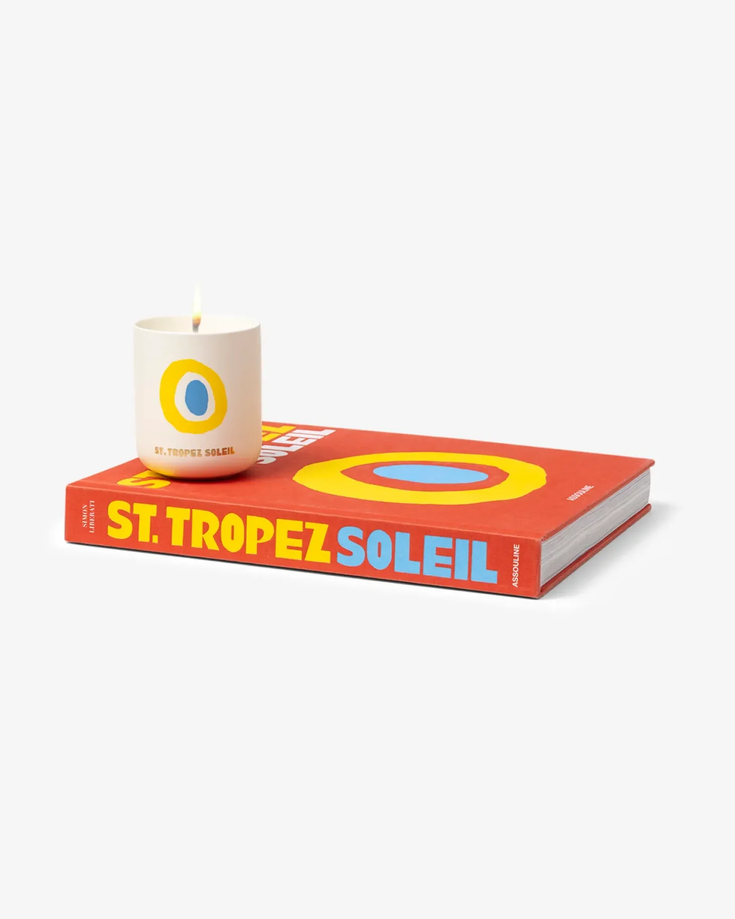 St. Tropez - Candle and Book Gift Set