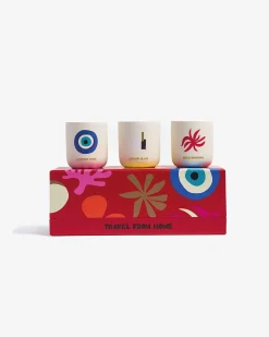 Travel From Home Mini Scented Candle Set